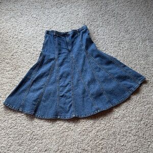 Girls denim skirt
